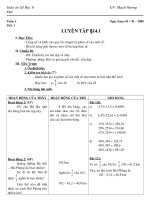 Số học 6 - tiết 95