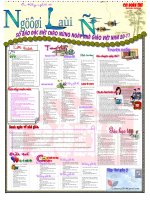 Báo tường mừng ngày 20 - 11