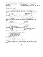 Đề KT 15ph Văn 6 kỳ II