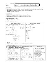 Tiet 8: Luy thua cua mot so huu ty (tt)