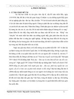 Một số biện pháp tổ chức hoạt động bồi dưỡng cho giáo viên ở trường THCS Mỹ Phước