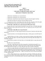 tài liệu on thi công chức tỉnh đồng nai