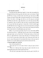 Hoàn thiện công tác quản lý thuế các doanh nghiệp ngoài quốc doanh  tại cục thuế hà nội