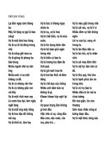 THƠ TẶNG VỢ nhân ngày 8.3