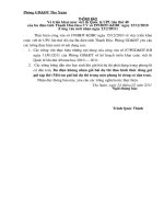 Hướngdẫn thêm về triển khai cuộc viết thư UPU 40 của Bưu điện Tỉnh Thanh Hóa