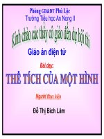 Bài Thể tích của một hình