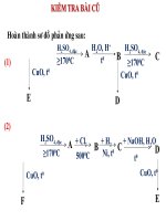 luyen tap: ancol, phenol
