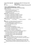 Đề KT học kỳ II GDCD 6