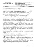 đề thi thử ĐH có đáp án 2011 - 1