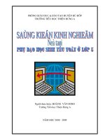 sáng kiến kinh nghiệm phô đạo học sinh yếu toán ở lớp  5