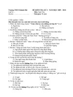 Đề KT học kỳ I  Văn 7