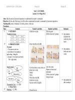 giáo án anh văn 6 mới Unit 2