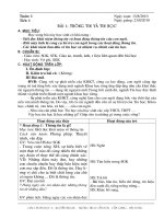 giáo án học kì I 2010 - 2011