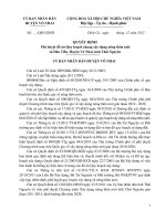 quy hoạch nông thôn mới xã dân tiến huyện võ nhai tỉnh thái nguyên