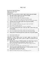 Luận văn tốt nghiệp: Đầu tư phát triển tại Công ty TNHH một thành viên Tổng Công ty Hợp tác kinh tế giai đoạn 20062010. Thực trạng và giải pháp