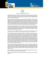 Báo cáo môi trường kinh doanh Việt Nam 2008