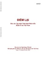 Báo cáo tình hình kinh tế Việt Nam 2008