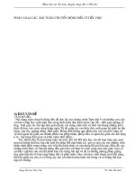 sáng kiến kinh nghiệm Phân loại các bài toán chuyển động đều ở Tiểu học