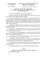 đề án xây dựng nông thôn mới xã  an khánhhuyện đại từ tỉnh thái nguyên