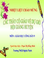 GDCD9: Lý tưởng sống của thanh niên