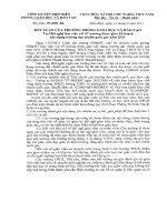 CV SỐ 152- KẾT LUẬN CỦA Đ/C TRƯỞNG PHÒNG GD&ĐT HUYỆN ĐB TRONG BUỔI HỌP VỚI 7 TRƯỜNG XD TRƯỜNG CHUẨN QUỐC GIA NĂM 2011