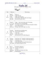 GIÁO ÁN LỚP 5 TUẦN 26-CKTKN-KNS-BVMT