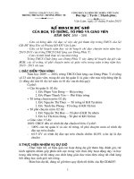 KẾ HOẠCH DỰ GIỜ CỦA BGH,...