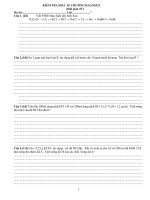 kiểm tra halogen tự luận cơ bản