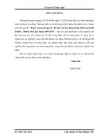 Thực trạng giải quyết việc làm cho lao động nông thôn huyện Bá Thước, Thanh Hoá giai đoạn 2009-2013