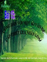 bài 15 ô nhiễm môi trường gdcd 10