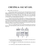 Giáo trình chiết và cô lập các hợp chất tự nhiên, chương 6   sắc ký gel