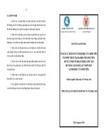 Năng lực ngôn ngữ xã hội học của sinh viên năm thứ nhất tại Đại học Thái Nguyên: Đề xuất một số hoạt động nâng cao năng lực ngôn ngữ tiếng Anh và xã hội học của sinh viên