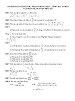 kiểm tra chuyên đề số học 6