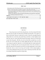 Các giải pháp đưa ra nhằm nâng cao uy tín thương hiệu đá GRANITE NICE LIFE của DNTN dũng sáu