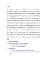 Tiểu luận môn công nghệ thực phẩm FOOD NEOPHOBIA