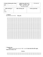 Đề thi khối 3 giữa HK2 năm học 2010-2011