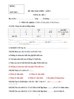 De thi va dap an Violympic  Lop 5  Vong 28 (De 2)