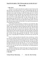 Sáng kiến kinh nghiệm  Một số Phương pháp dạy toán diện tích Lớp 5