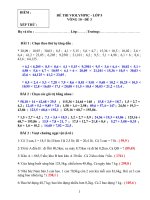 De thi va dap an Violympic  Lop 5  Vong 10 (De 3)