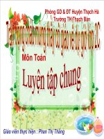 toán luyện tập chung2