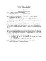 Tuyển tập đề lớp 9 ôn thi vao lớp 10