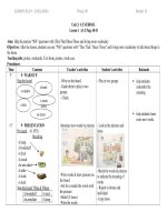 giáo án anh văn 6 mới UNIT 3