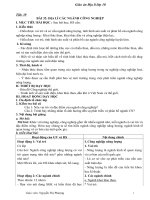 ĐỊA LÍ CÁC NGÀNH CÔNG NGHIỆP