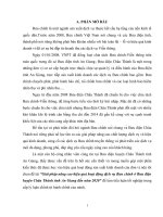 Giải pháp nâng cao hiệu quả hoạt động dịch vụ Bưu chính ở Bưu điện huyện Châu Thành tỉnh An Giang đến năm 2020
