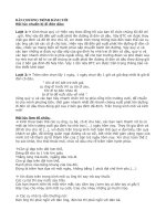 Đề cương Dẫn chương trình đám cưới