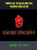 NĂNG ĐỘNG VÀ SÁNG TẠO