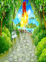 trò chơi ô chữ -Lớp Thú