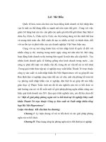 Một số giải pháp phòng ngừa rủi ro hối đoái tại Xí nghiệp May xuất khẩu Thanh Trì trực thuộc Công ty Sản xuất và Xuất nhập khẩu tổng hợp Hà NộiHaprosimex