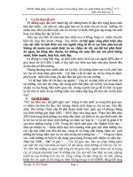 SKKN Biện pháp  tổ chức và quản lý hoạt động chăm sóc nuôi dưỡng tại trường mầm non hiện nay