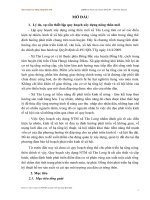 Quy hoạch nông thôn mới xã tân LOng huyện đồng hỷ tỉnh thái NGuyên